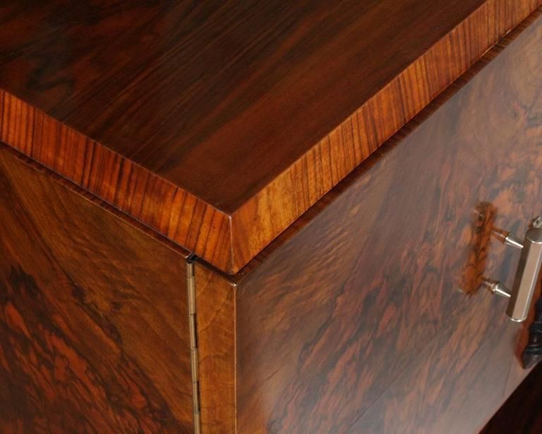 photo furniture 1930s Italian Art Deco Dining Room Suite Set Osvaldo Borsani In Burl Walnut