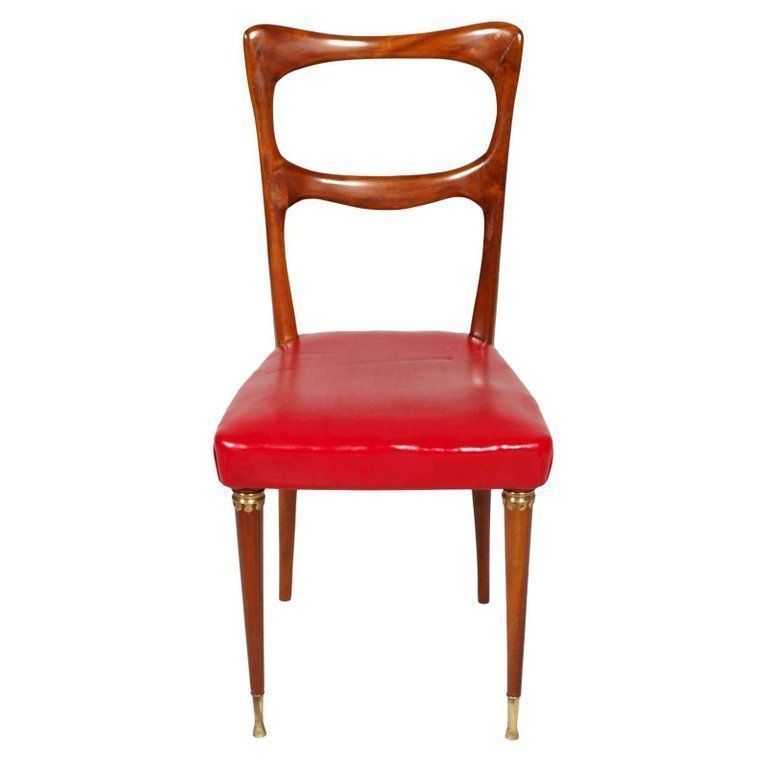 photo for sale 1950s Dining Room Cantù Set By Melchiorre Bega In Mahogany