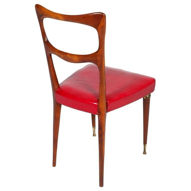 Furniture 1950s Dining Room Cantù Set By Melchiorre Bega In Mahogany photo