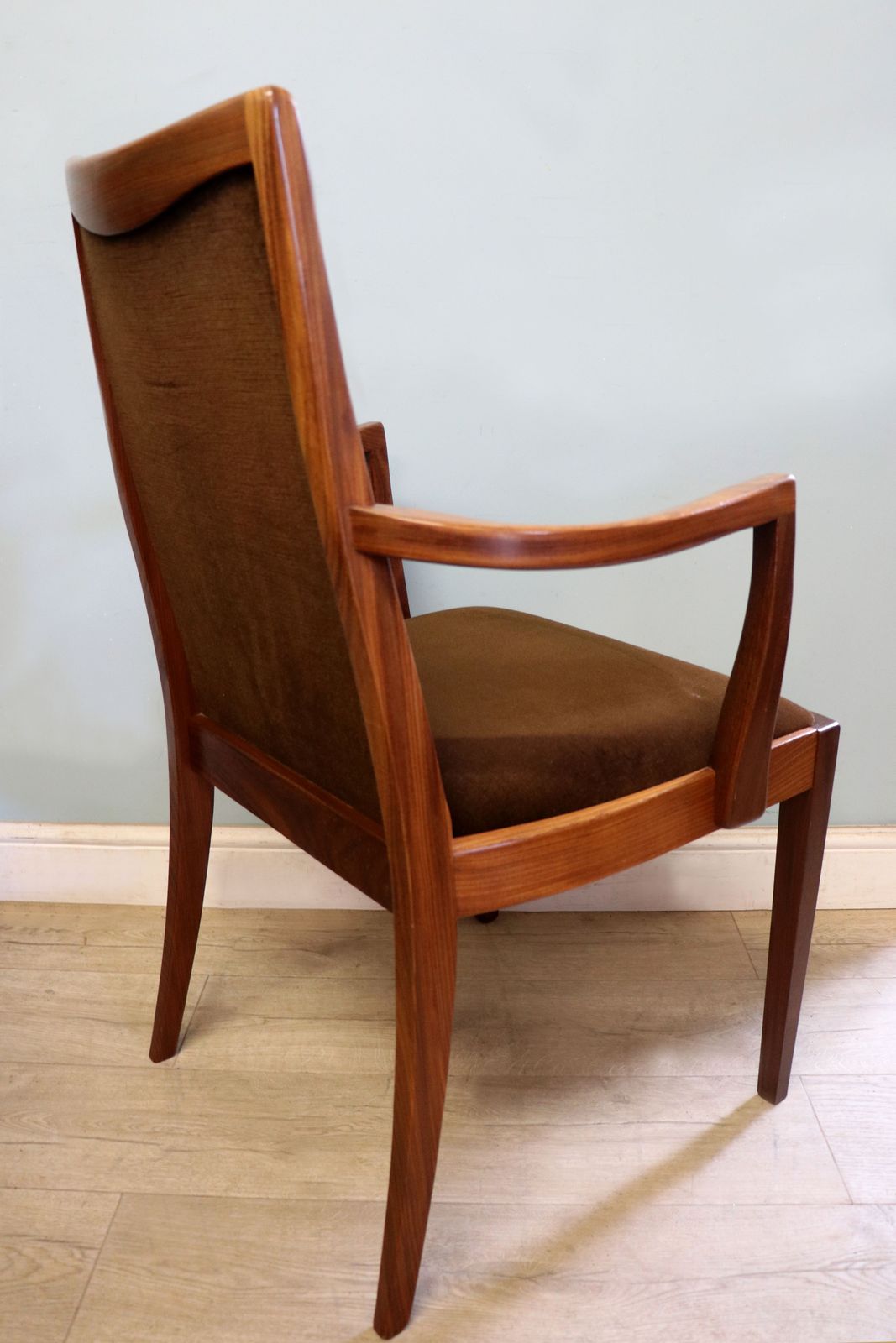 photo furniture A Lovely Set Of Four Mid Century G Plan Carver Or Armchairs From A Design By Lesley Dandy.