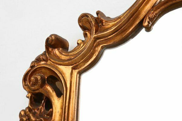 photo for sale 20th Century Louis XV Style Console Mirror, France, 1970s