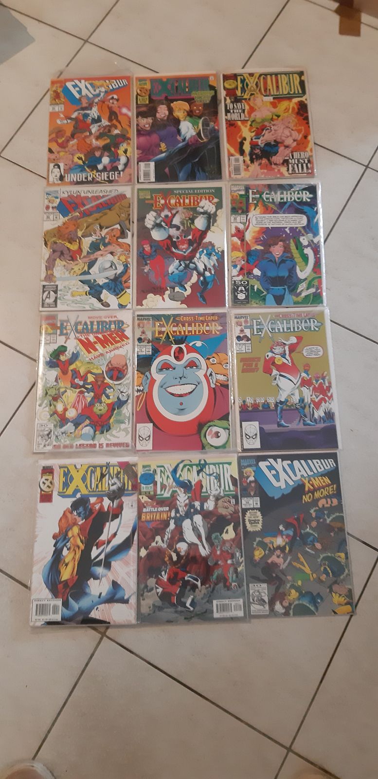 Lot Of 134 Marvel Us Comics From The 90s photo Home Decor