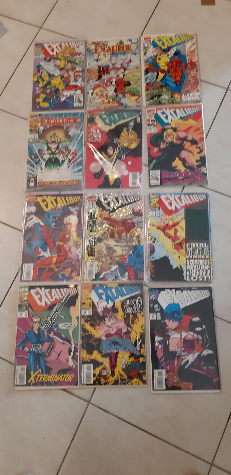 Home Decor Lot Of 134 Marvel Us Comics From The 90s photo