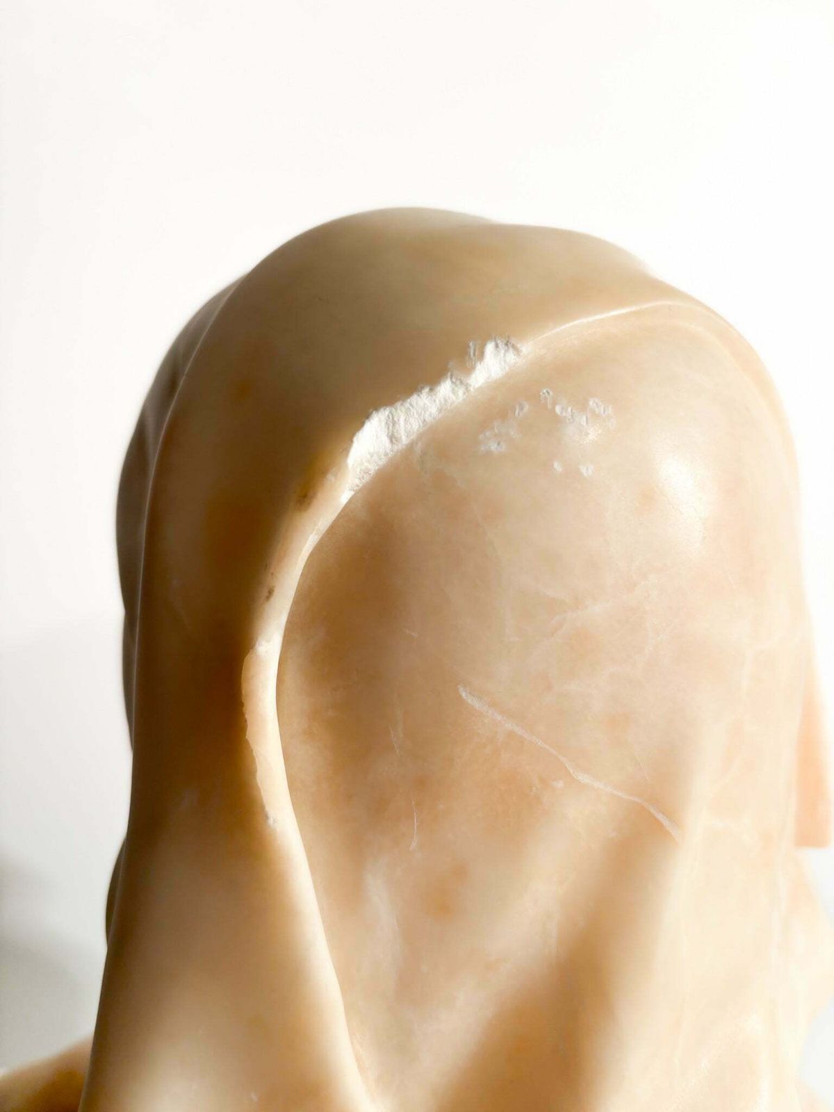 Alabaster Bust Of Joan Of Arc Attributed To Giuseppe Bessi Early Twentieth Century photo buy