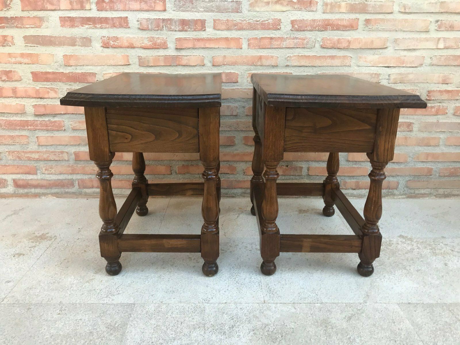 photo furniture Spanish Nightstands, 1920s, Set Of 2