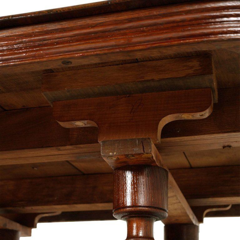 19th Century France Provencal Extendable Table Solid Oak, Restored, Wax Polished photo for sale