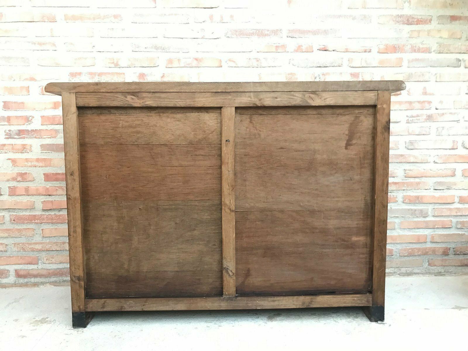 photo buy 19th Century Baroque Style Spanish Carved Walnut Credenza