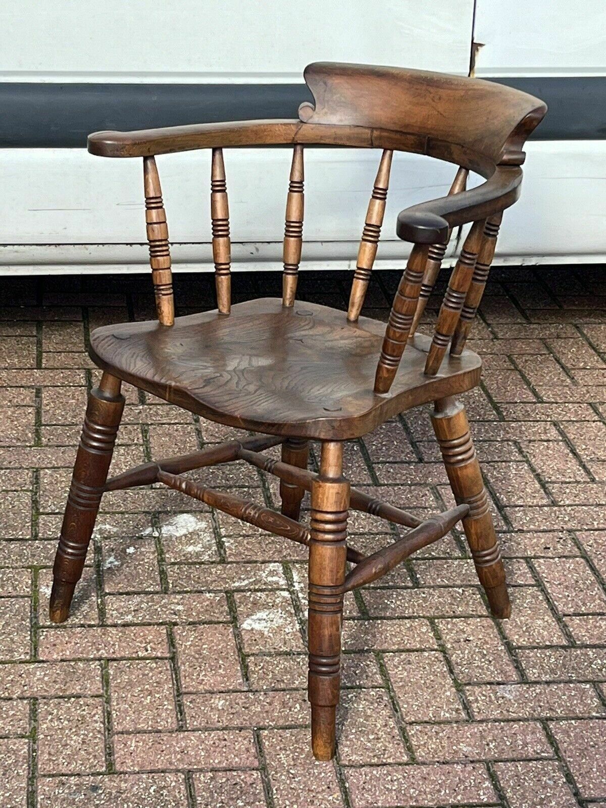 King George V Estate Chair. Full Stamps, Probably From A Government Building photo vintage