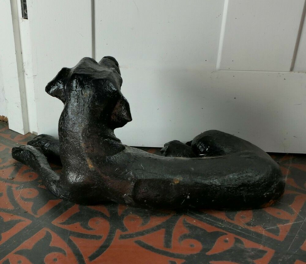 A Black Labrador Puppy, Door Stop photo for sale