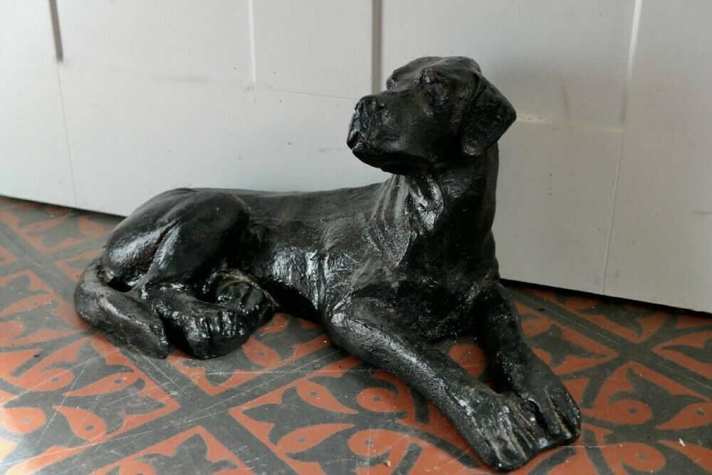 A Black Labrador Puppy, Door Stop photo 420.0
