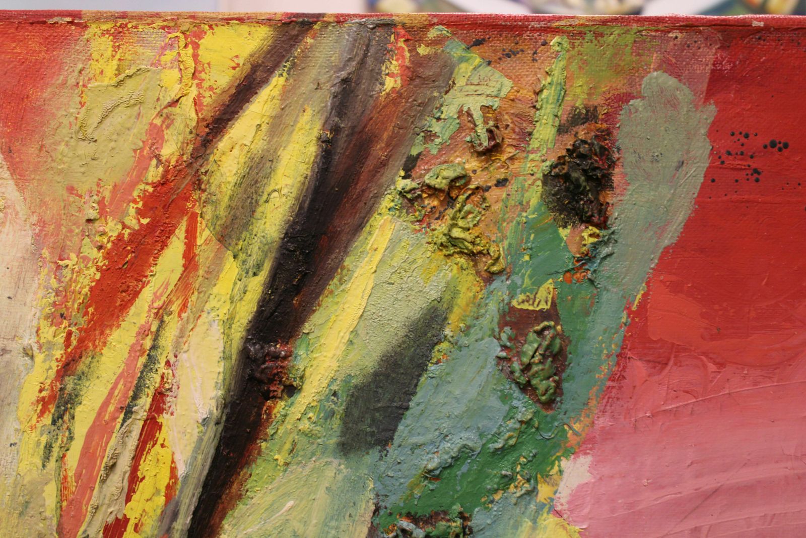 Victor Karnauh (1950 2012, Ukrainian, Latvian).  A Game. Oil On Canvas, 150x150 Cm photo vinterior