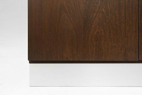 photo for sale Brutalist Geometrical Seventies Bar Cabinet, Belgium, 1970s
