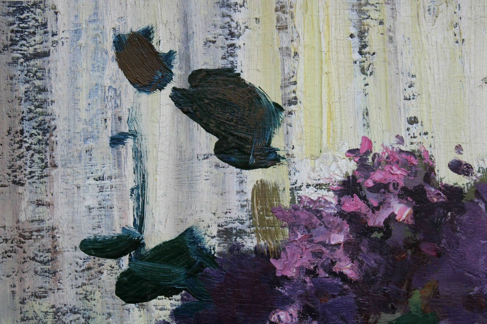 Alfejs Bromults (1913   1991, Latvian). The Purple Song, 1960. Oil On Cardboard, 68 X 80 Cm photo 1505.0