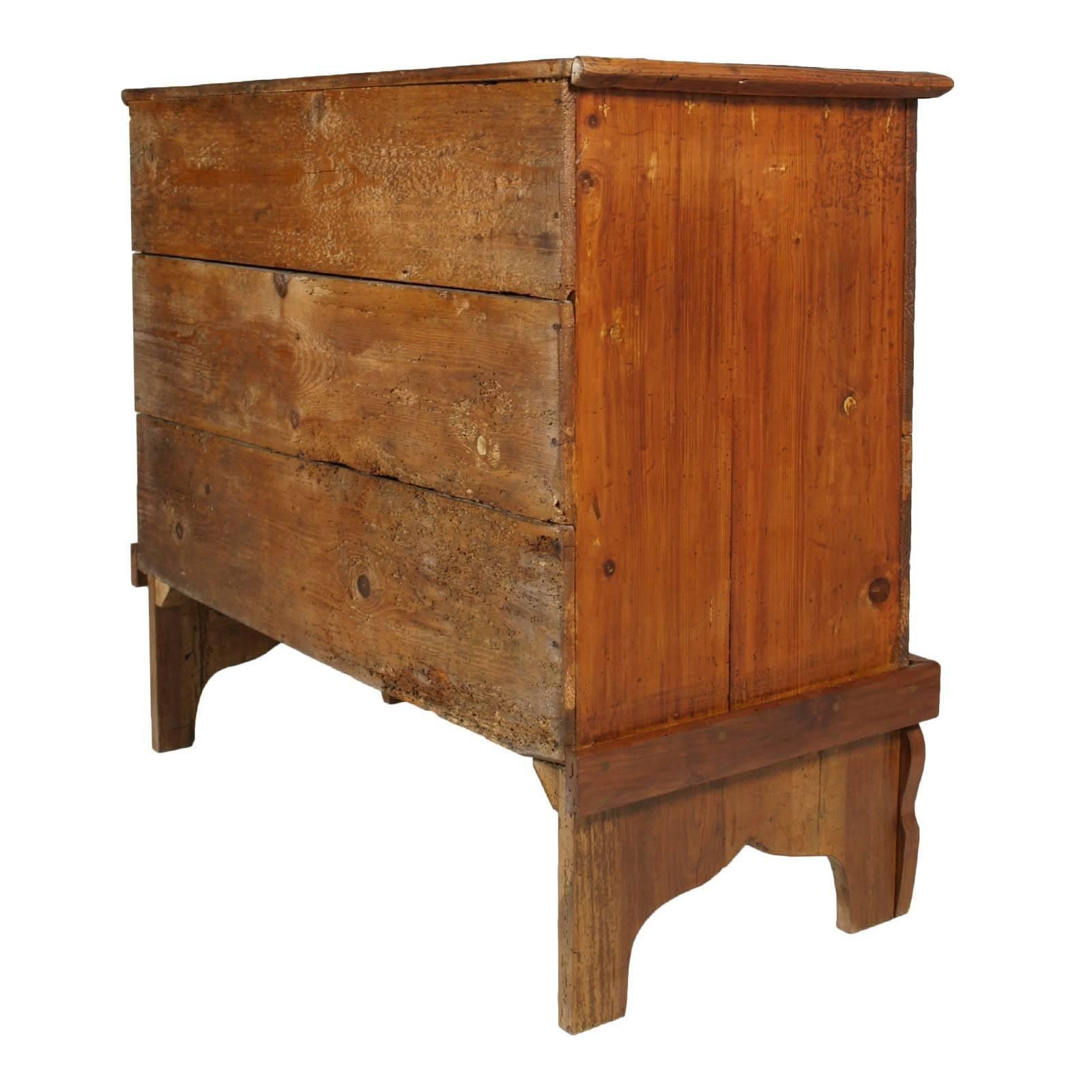 18th Century Antique Country Rustic Kneading Trough Madia From Cortina D'ampezzo photo for sale