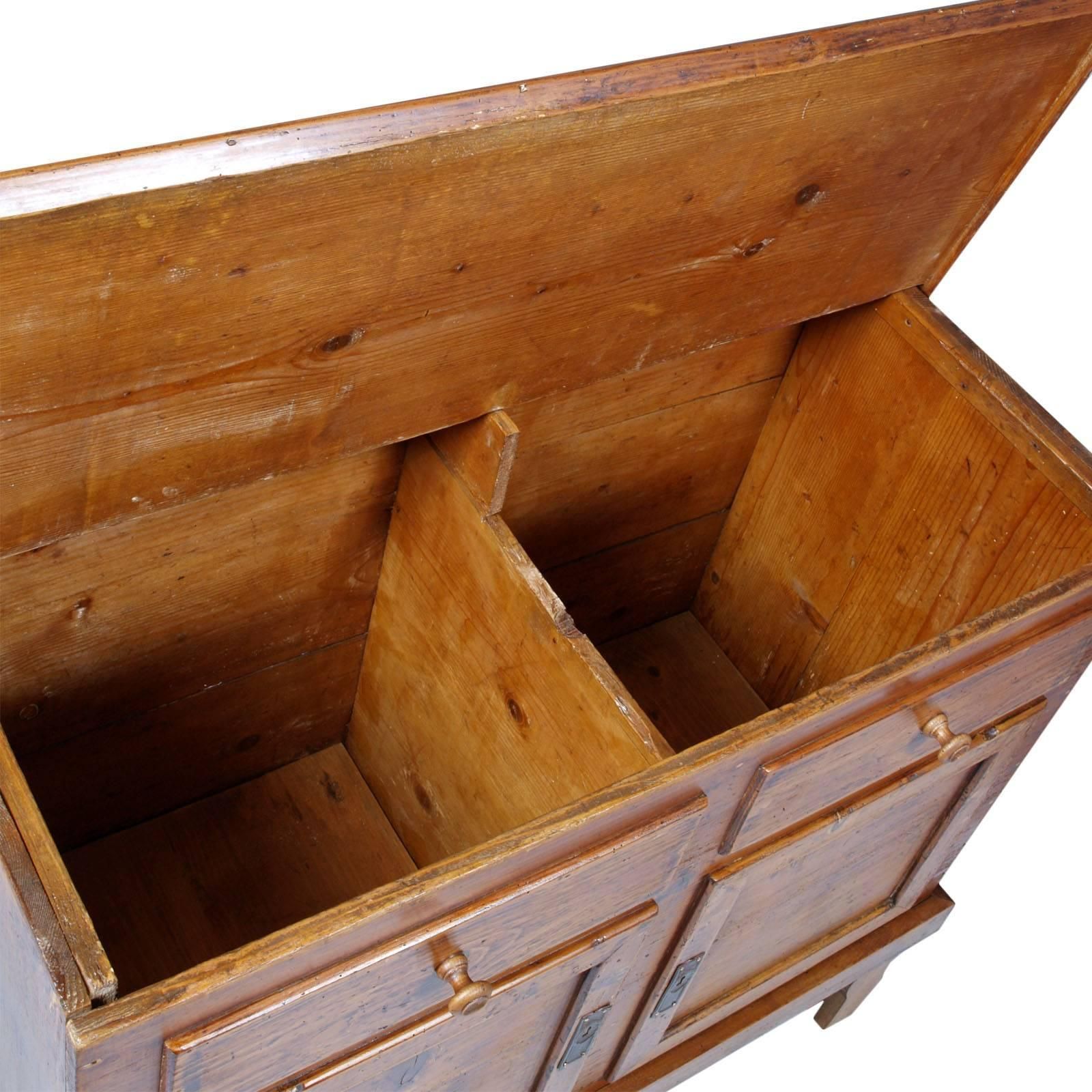 18th Century Antique Country Rustic Kneading Trough Madia From Cortina D'ampezzo photo Furniture