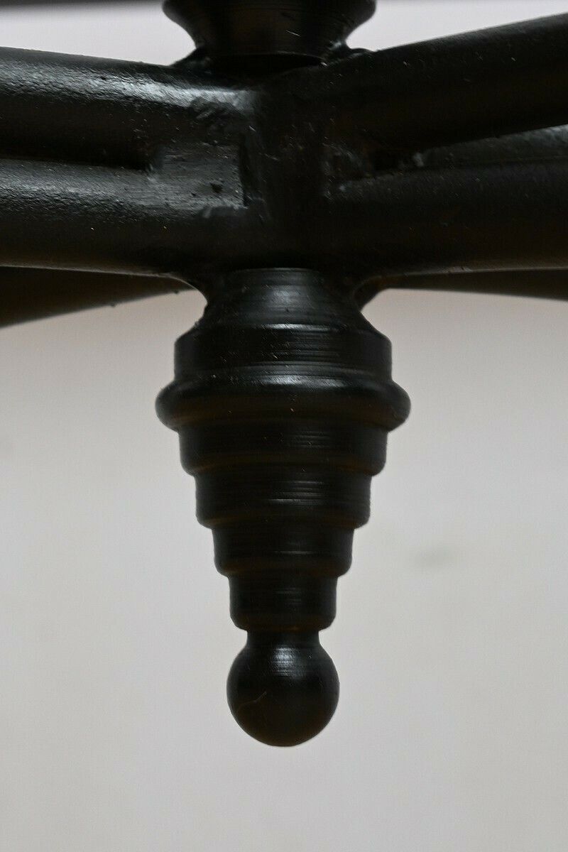 photo vintage Art Nouveau Style Wrought Iron Coffee Table – 1940