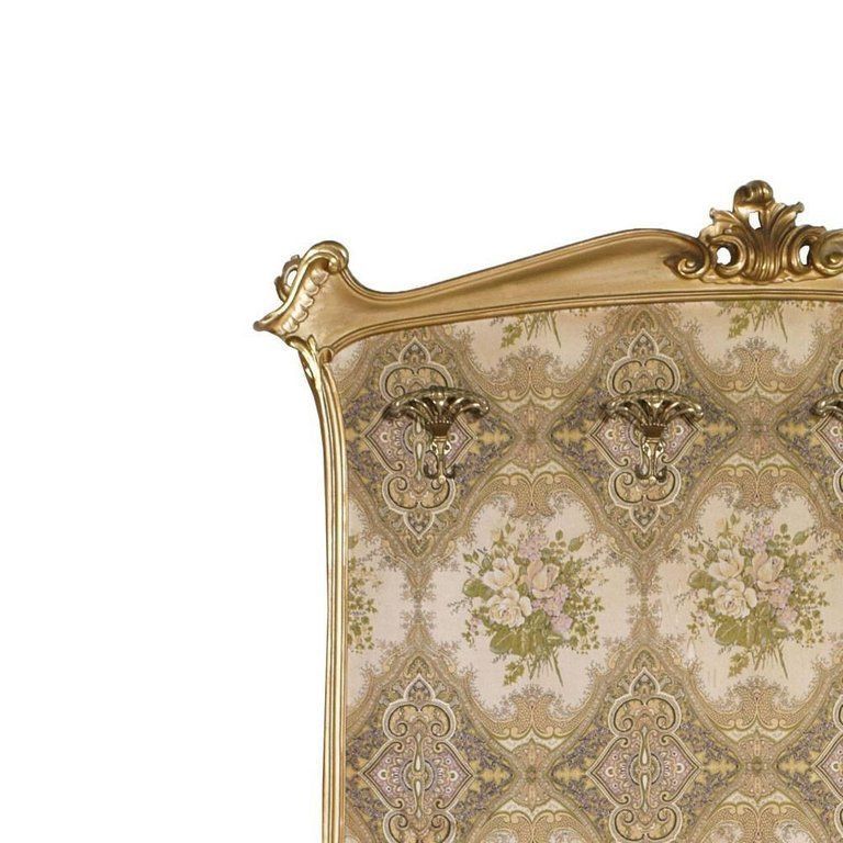 18th Century Venetian Baroque Coat Hangers In Carved Walnut Decorated Gold Leaf photo furniture