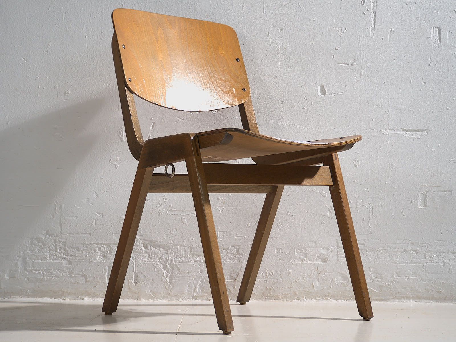 Vintage Thonet Dining Chairs (C.1950). Set Of 4 Pieces photo vintage