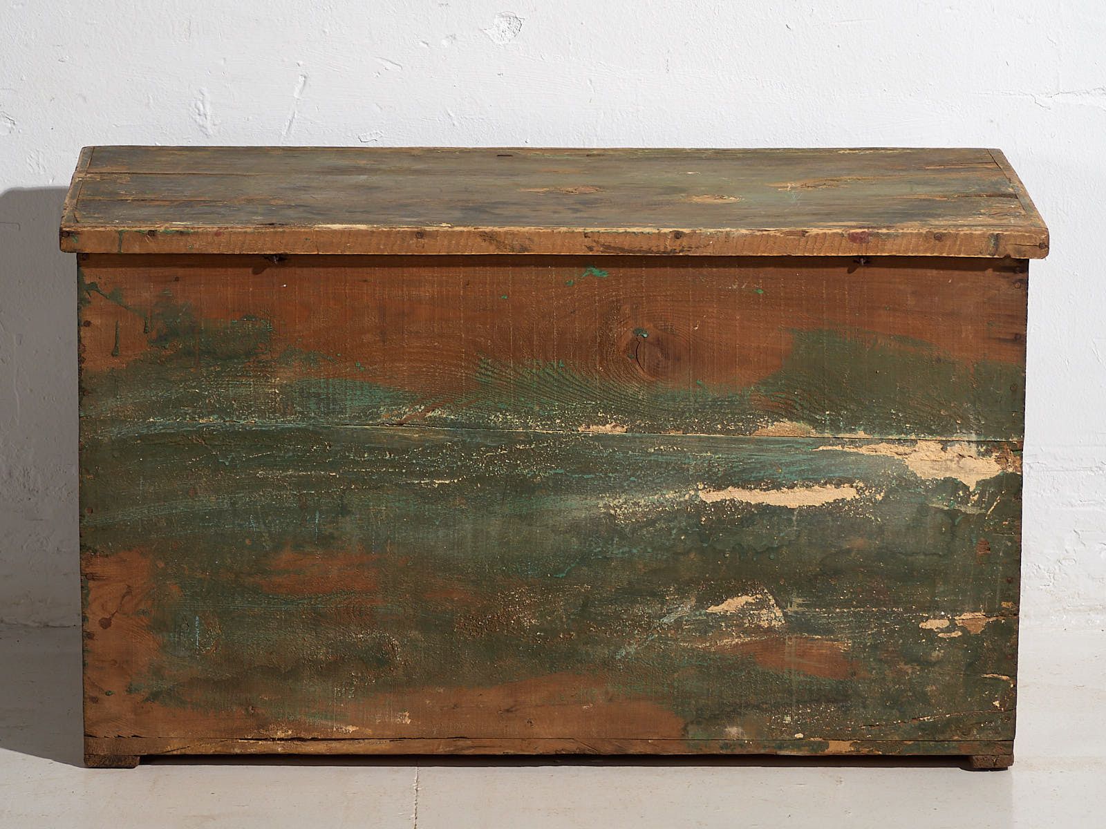 photo for sale Antique Green Patina Antique Chest (C.1920) #58