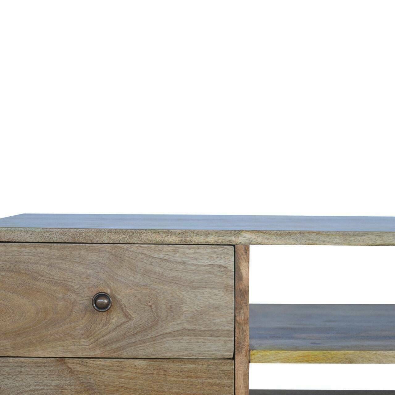 Mid Century Style Large Tv Stand, Solid Natural Wood Handmade Media Unit Entertainment Unit Tv Stand Storage Retro Console photo buy