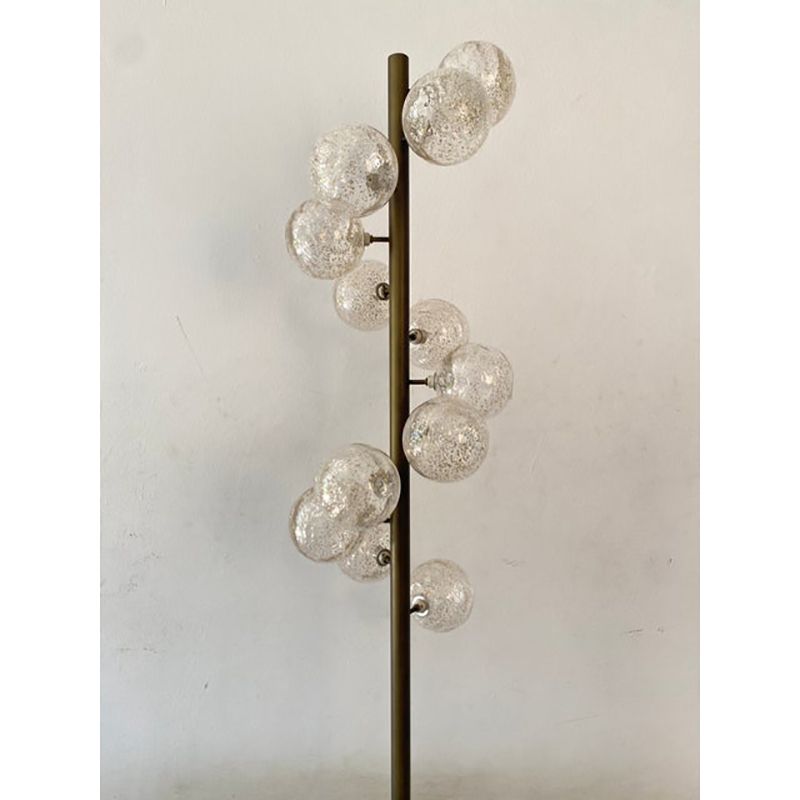 Contemporary Spheres With Gold Murano Glass Burnished Floor Lamp photo 18800.0