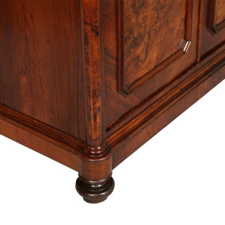 photo vinterior Italian Late Umbertino Walnut Dressing Cabinet ,  By Cucchi & Sola, Turin, Circa 1880