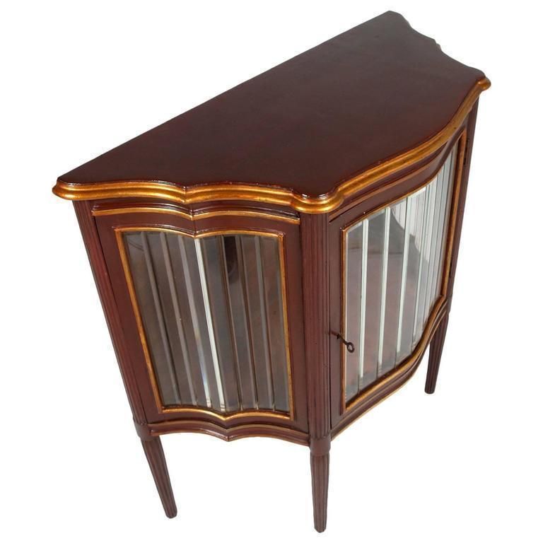 Late 19th Century Venetian 'Belle Epoque' China Cabinet, Glass Cupboards photo for sale