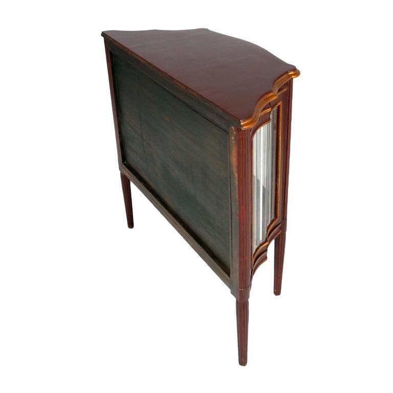 Late 19th Century Venetian 'Belle Epoque' China Cabinet, Glass Cupboards photo buy