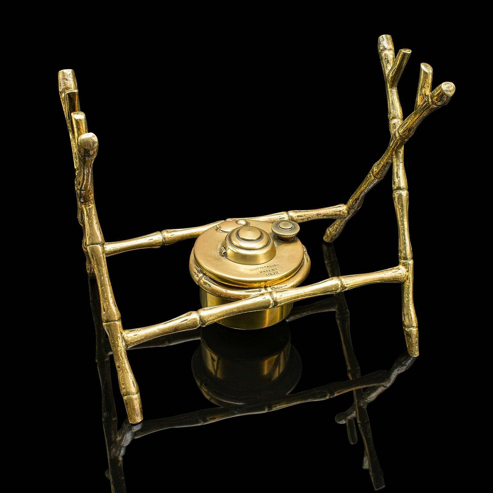 photo furniture Antique Spirit Kettle, English, Brass, Teapot, Burner, Arts & Crafts, Victorian