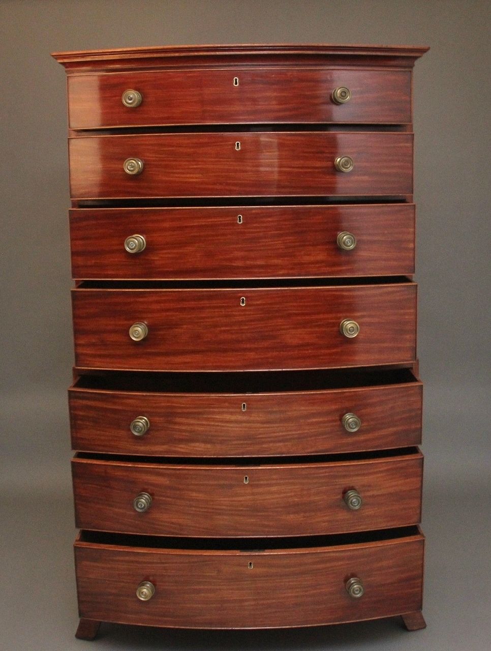 Early 19th Century Mahogany Tallboy photo furniture