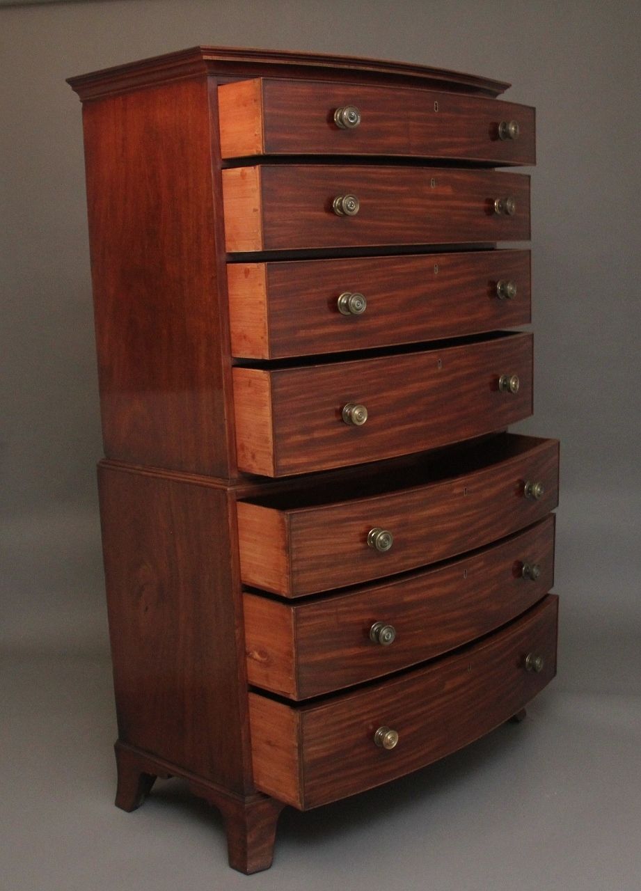 Early 19th Century Mahogany Tallboy photo buy
