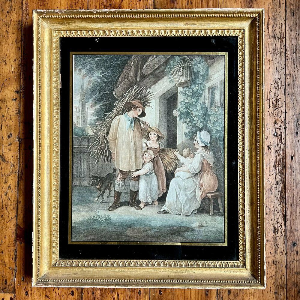 Pair Of Early 19th Century Engravings photo furniture