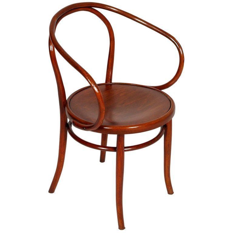 Late 19th Century Pair Of Bentwood B 9 Armchairs By Jacob And Josef Kohn photo furniture
