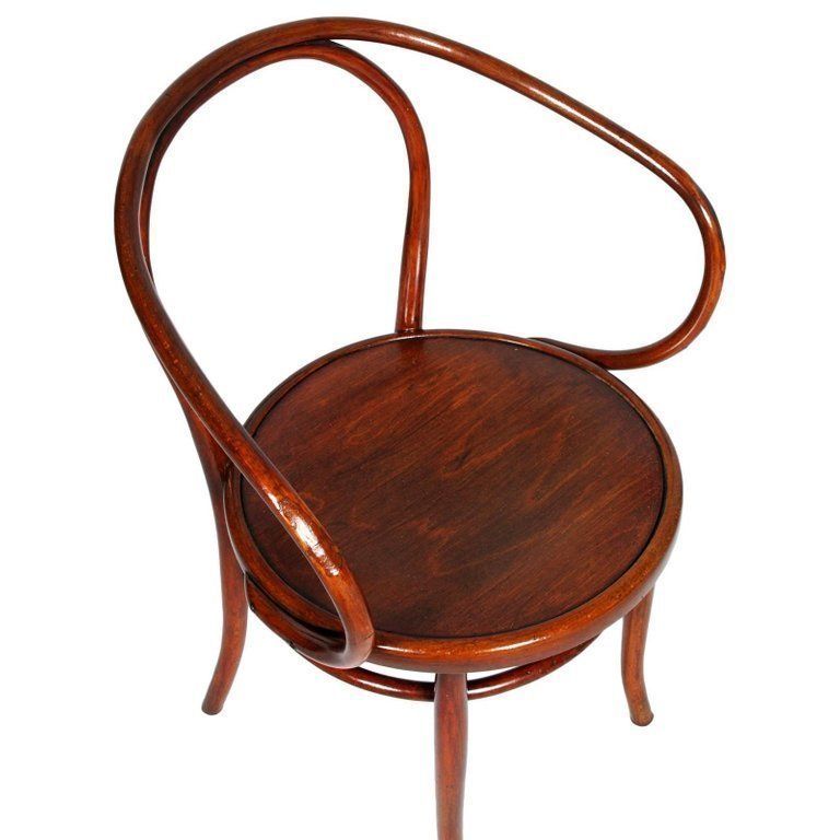 Late 19th Century Pair Of Bentwood B 9 Armchairs By Jacob And Josef Kohn photo for sale