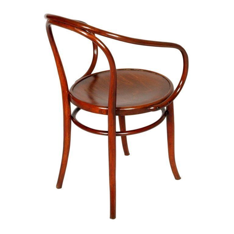 Late 19th Century Pair Of Bentwood B 9 Armchairs By Jacob And Josef Kohn photo 7787.2