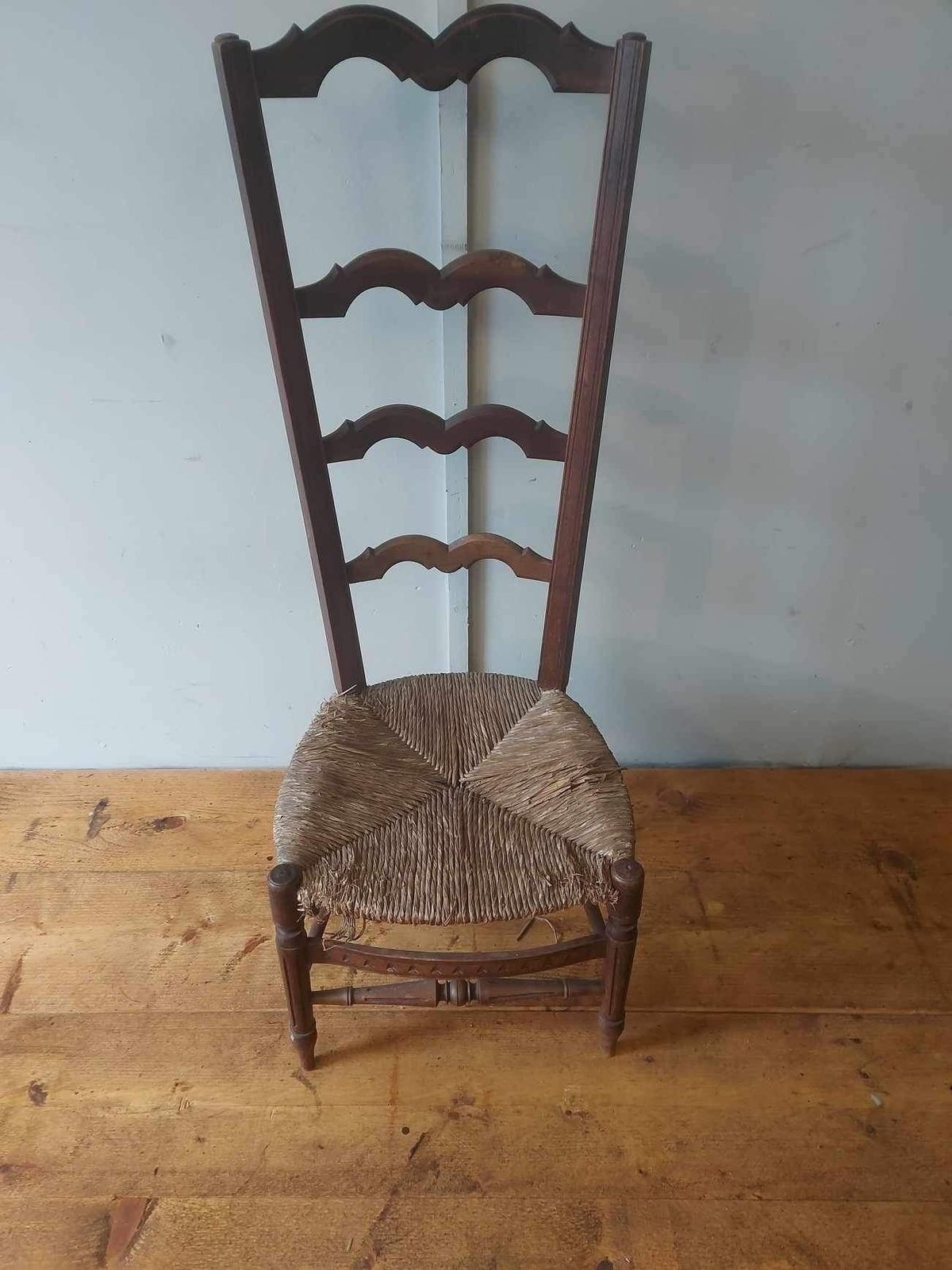 Liberty’s 1880 William Birch High Back Ladder Chair photo furniture