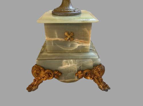 photo for sale A 19thc Large French Garniture Clock By S Kinsburger