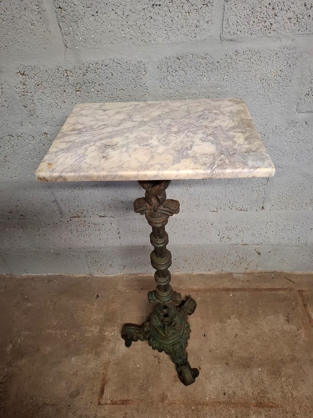 19th Century Victorian Cast Torchere Plant Bust Stand photo buy