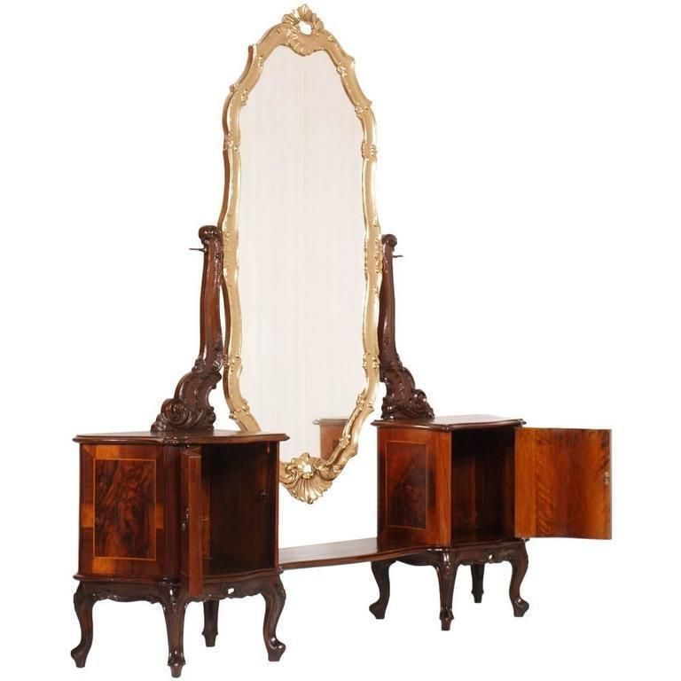 1930s Venetian Baroque Console Vanity Attributable To Testolini Salviati Jesurum photo furniture