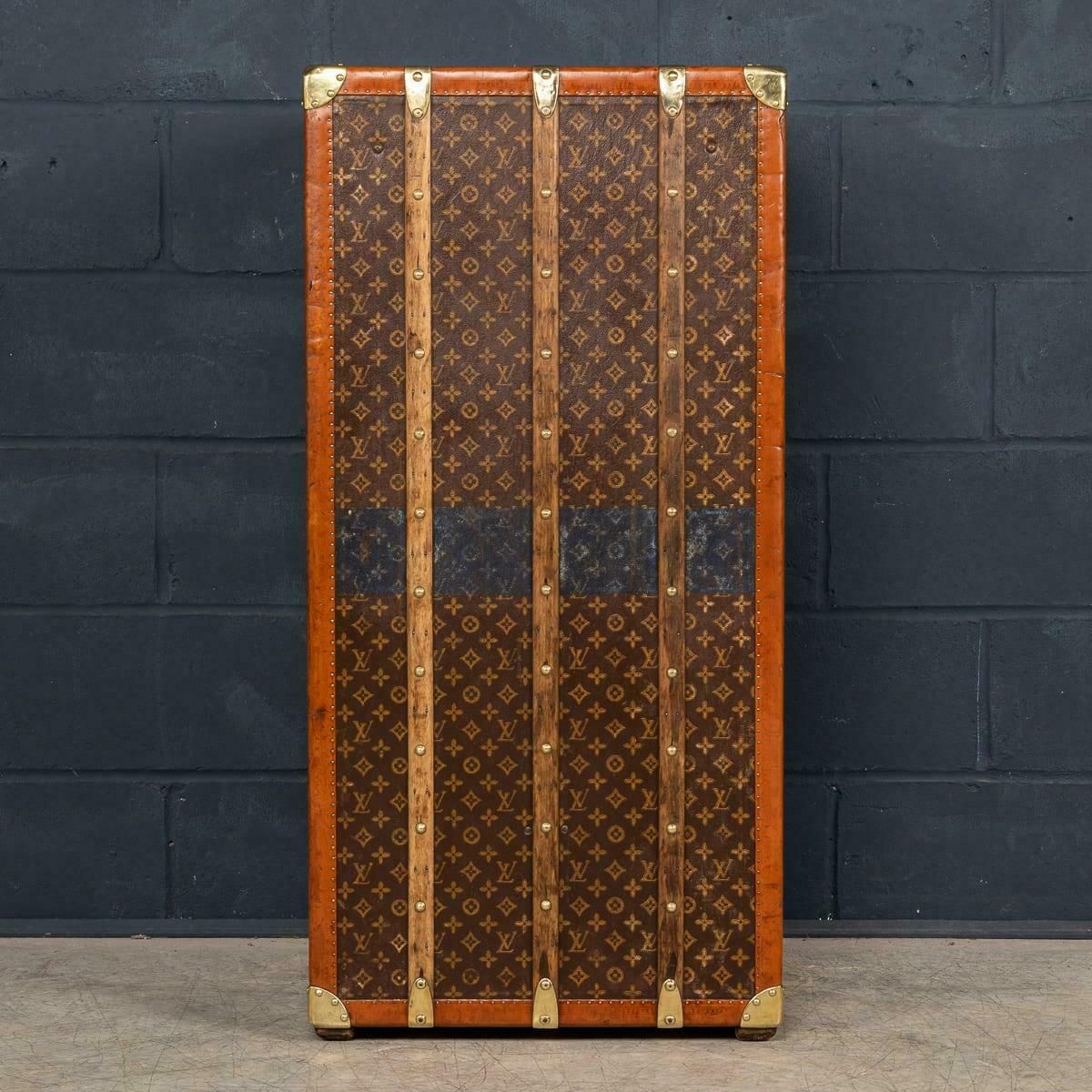 20th Century Louis Vuitton Wardrobe Trunk In Monogram Canvas, France C.1930 photo buy