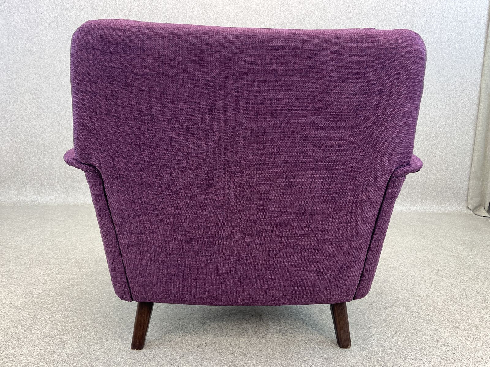 Purple Danish Design Armchair Chair Folke Ohlsson By Fritz Hansen photo vintage