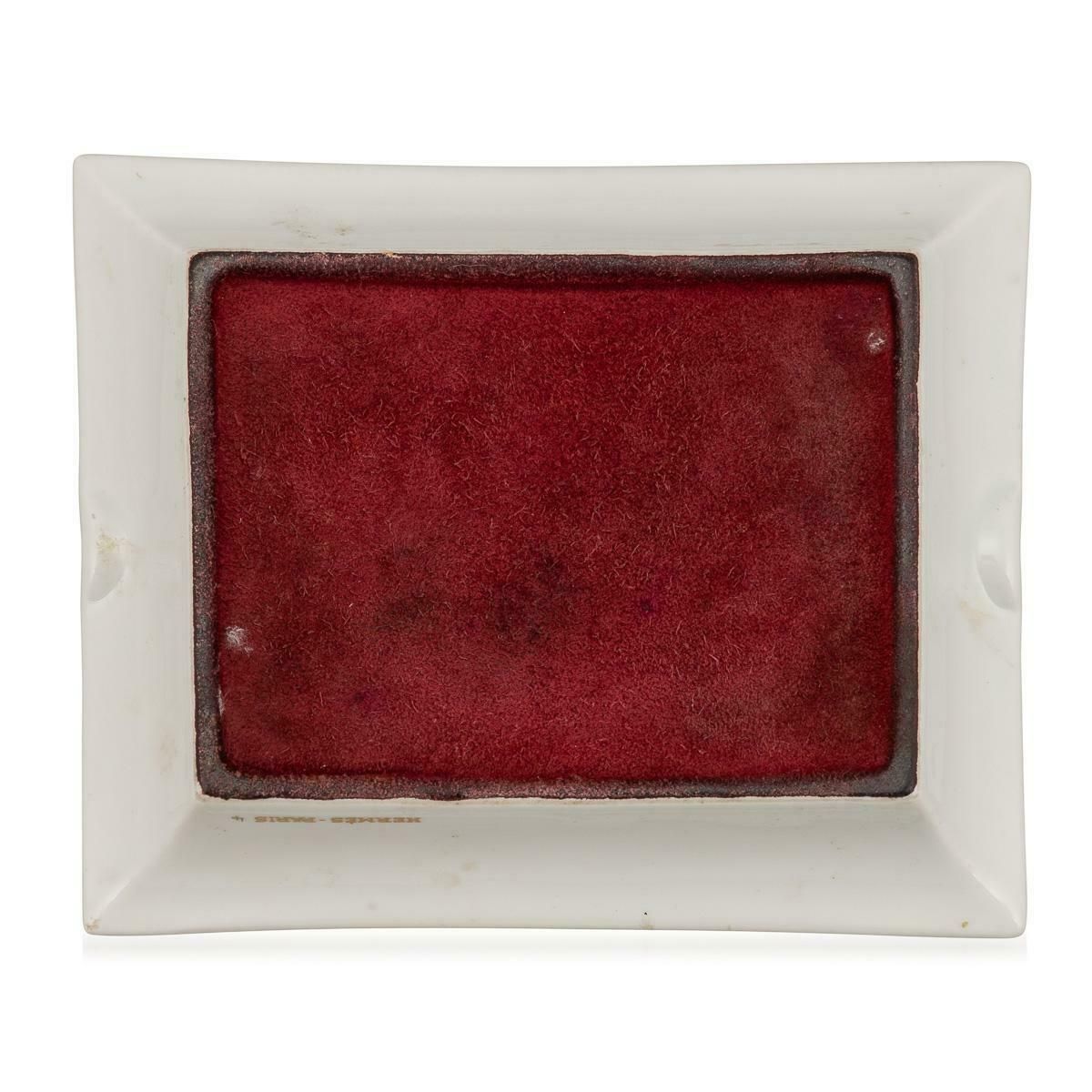 A Stunning 20th Century Ceramic Ashtray By Hermès, France photo Home Decor