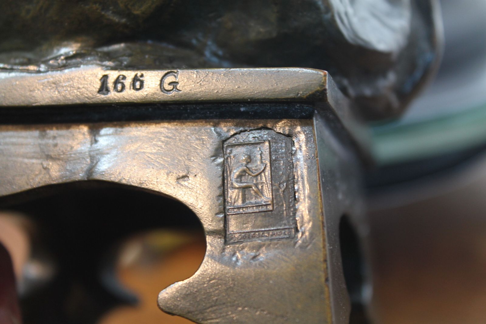 Juan Clara Fine Bronze. Circa 1900. Signed, Numbered And Factory Lozenge Stamp. photo for sale