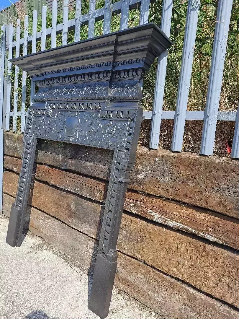 Antique Victorian Cast Iron Fireplace Surround photo 6500.0