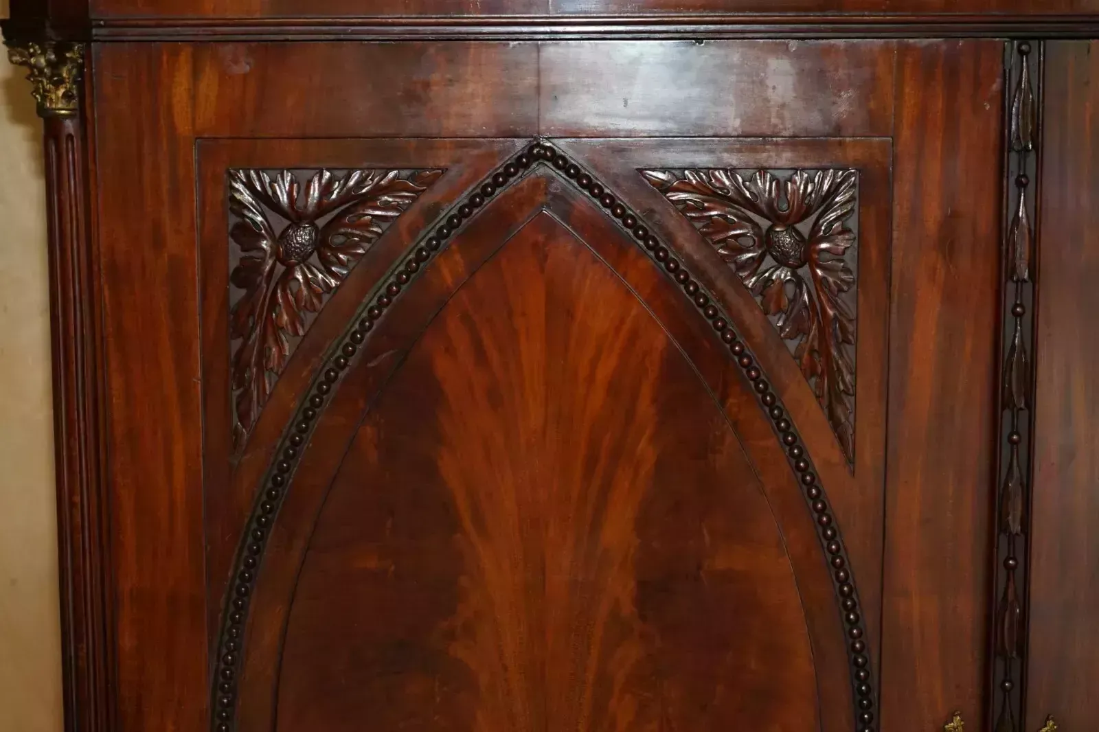 photo for sale Outstanding 18th Century Antique 1760 Thomas Chippendale Wardrobe Linen Press