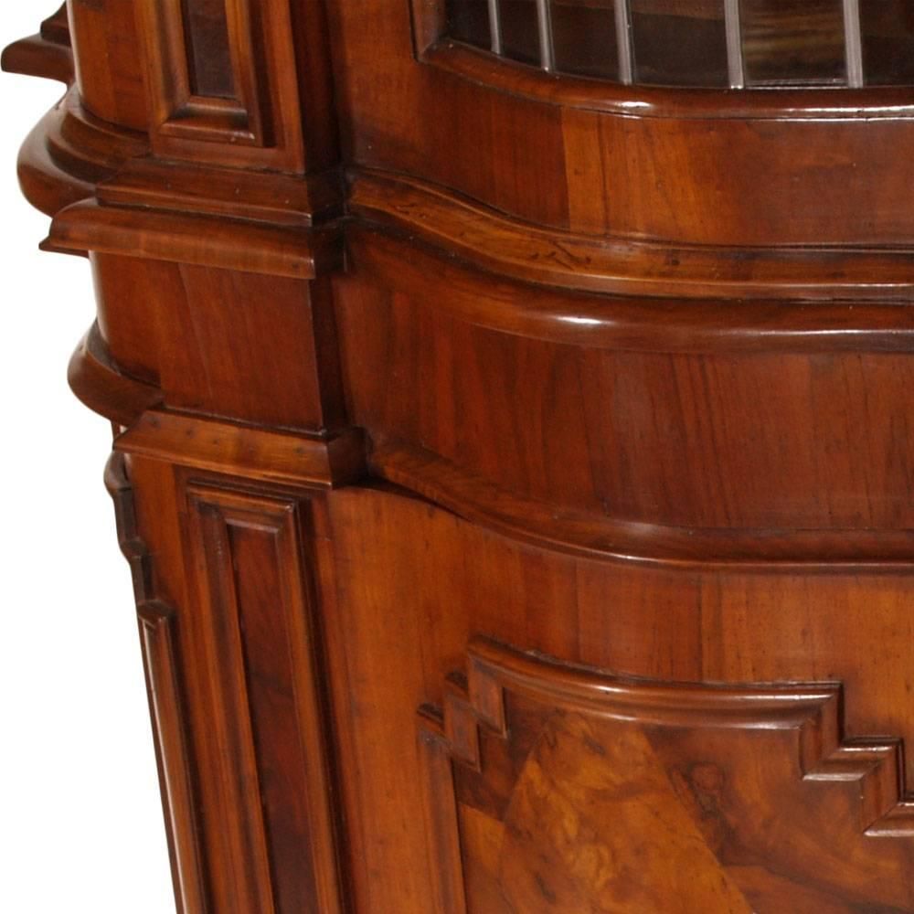 1880s Venetian Credenza Display Cabinet Baroque By Michele Bonciani Cascina photo for sale