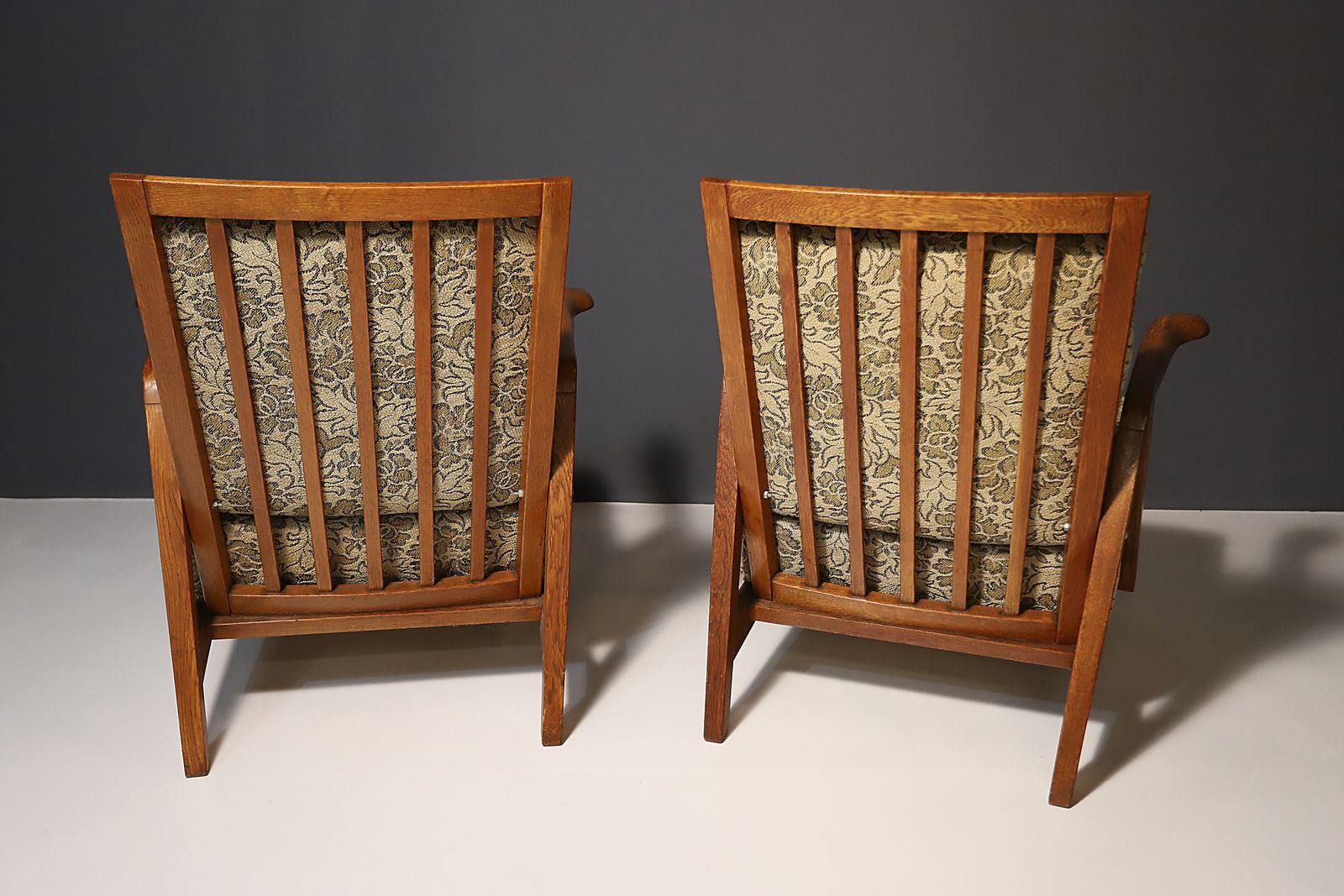 Pair Of Mid Century Armchairs, Czechoslovakia, Circa 1940´S photo buy