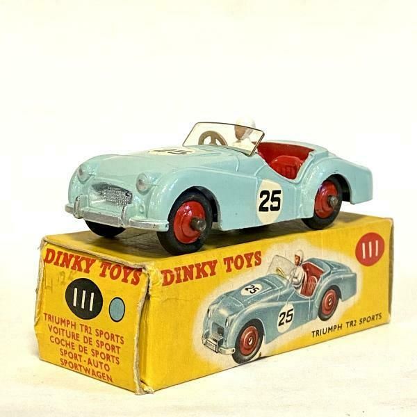 Dinky 111 Triumph Tr2 Sports Car Manufactured 1956 59