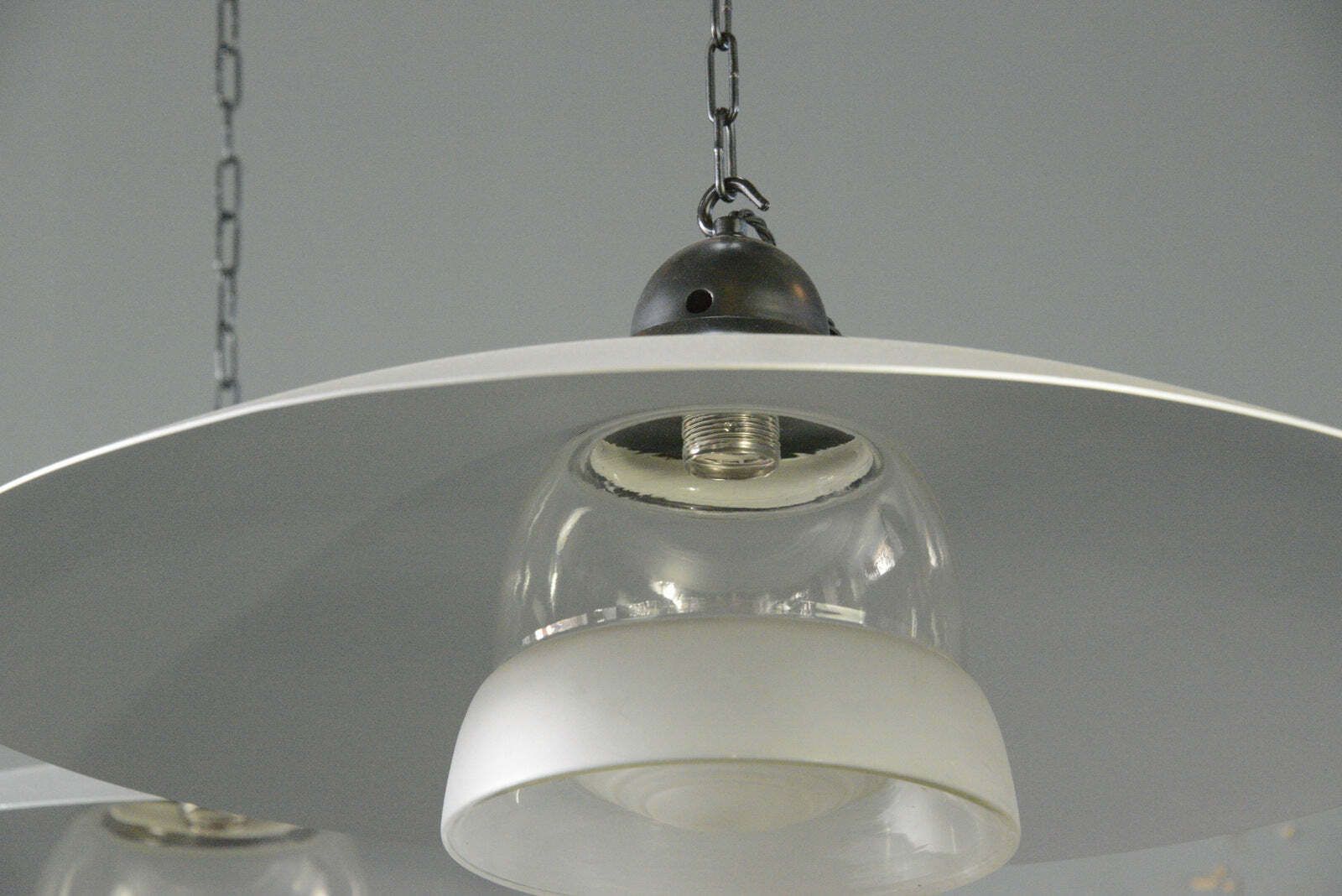 Mithras Glass Pendant Lights By August Walter & Sohne photo 435.0