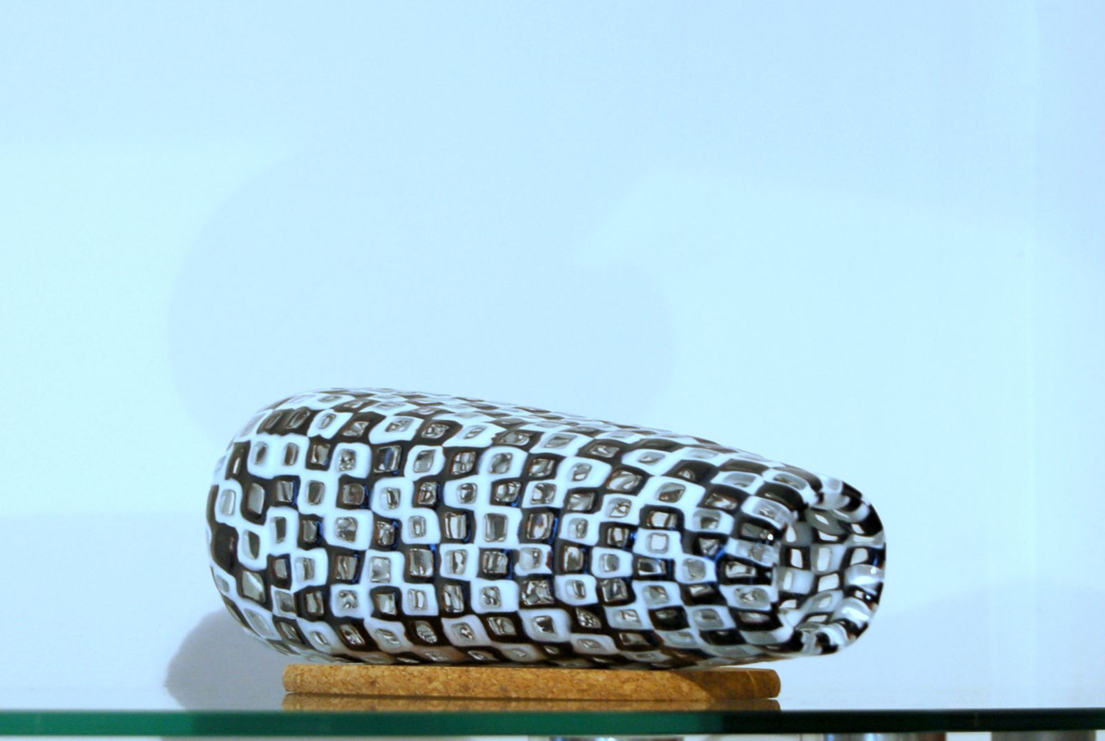 Venini Vase By Tobia Scarpa Mod. Occhi / Murano Glass '60 / H 31 Cm photo vinterior